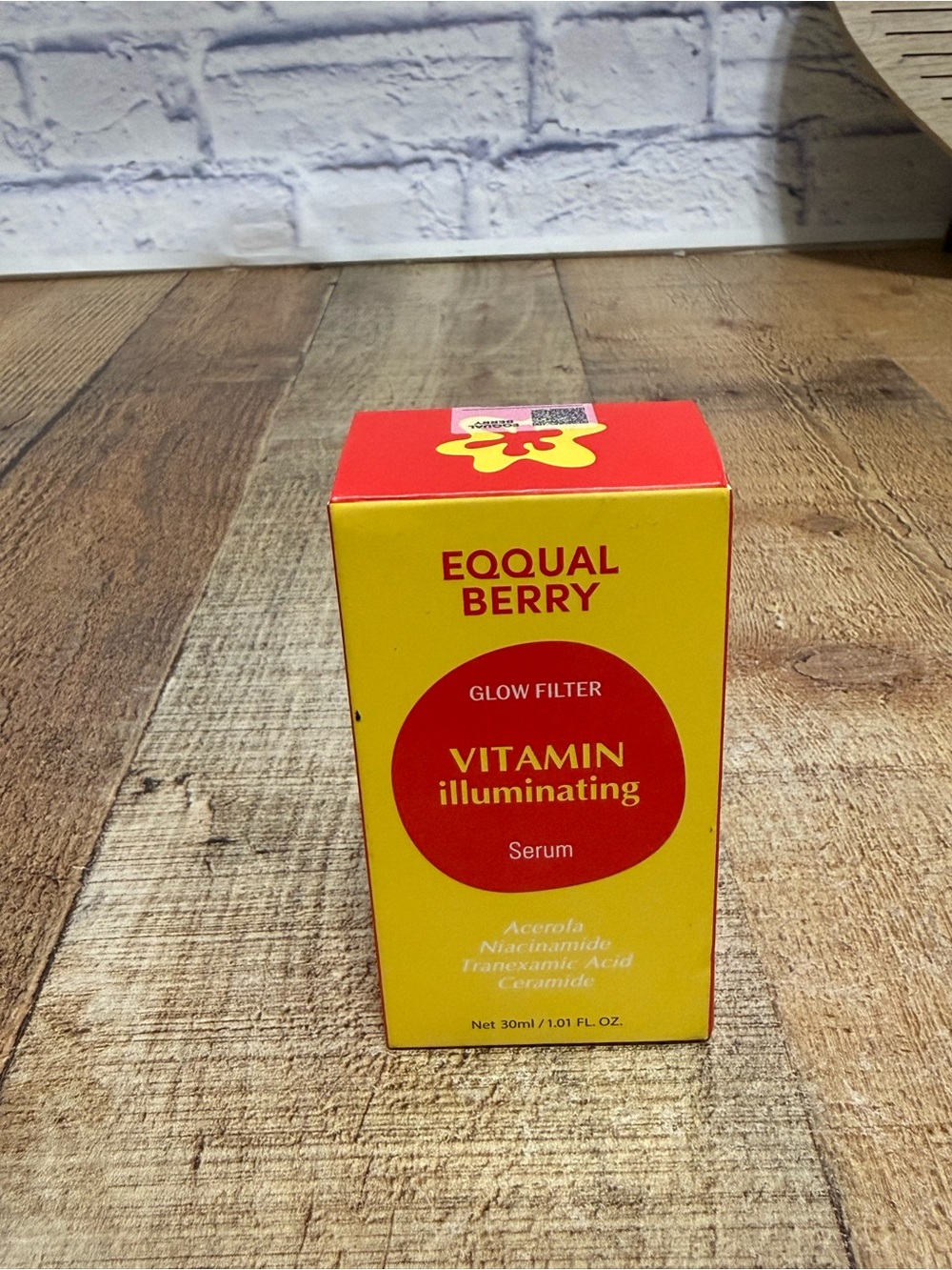 EQQUALBERRY Glow Filter, Vitamin Illuminating Serum, 1.01 fl oz (30 ml)